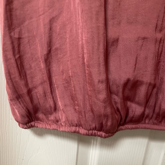 BUCKLE BLACK Surplice Tank Top Woven V-neck Lace Bodice Elastic Hem Size XL - Picture 5 of 11